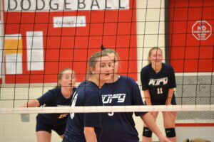 Senior girls volleyball team 